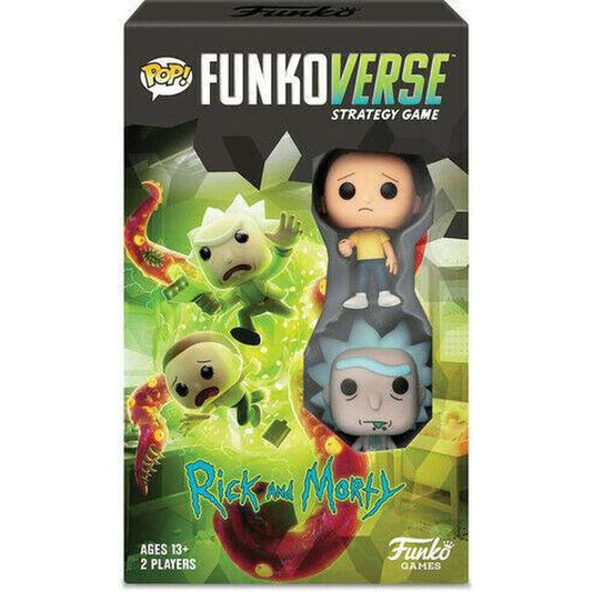 **ESPAÑOL** FUNKOVERSE Rick Morty Juego de estrategia jugadores