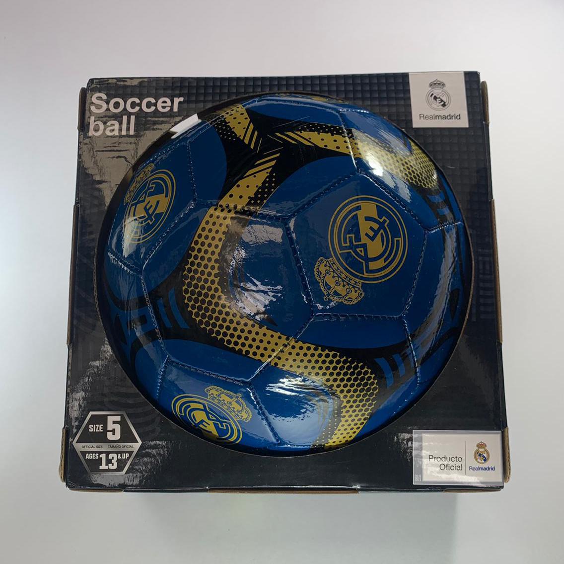 Bola para fíºtbol del Real Madrid