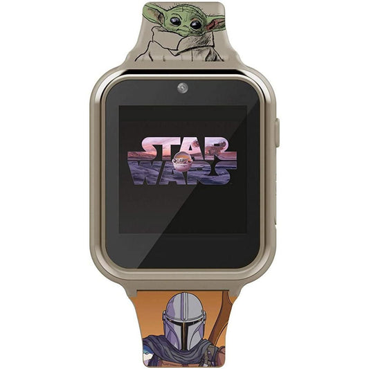 ***Resistente salpicaduras*** Smartwatch para Niños Star Wars Mandalorian El Niño Gris
