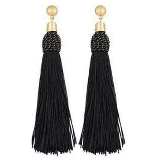 Aretes de hilo, estilo