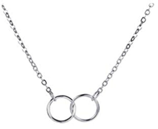 Collar plateado, estilo 4