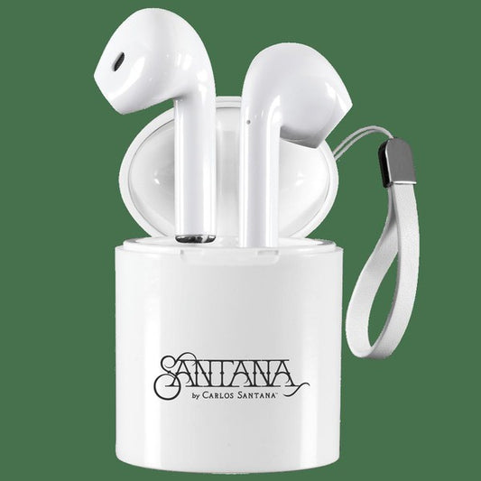 Earbuds Santana Tango, estuche con capacidad de carga
