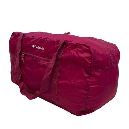 Columbia Maletín plegable de Packable Duffle color: vino.