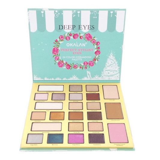 Paleta de sombras Okalan: Deep Eyes Perfect Stylist