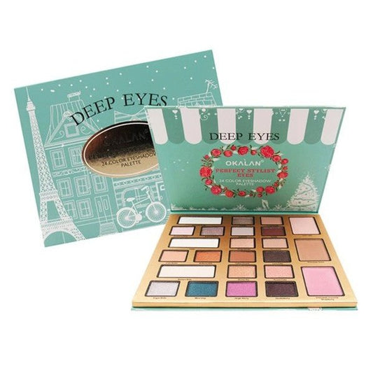 Paleta de sombras Okalan: Deep Eyes Perfect Stylist