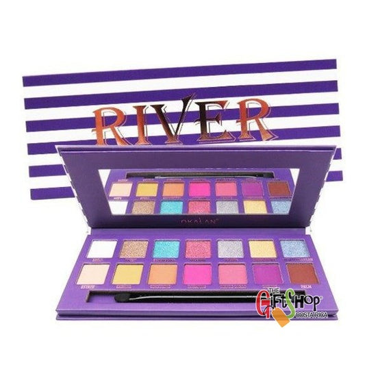 Paleta de sombras Okalan: River
