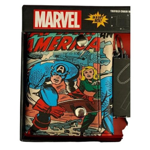 Billetera Marvel de Capitán America