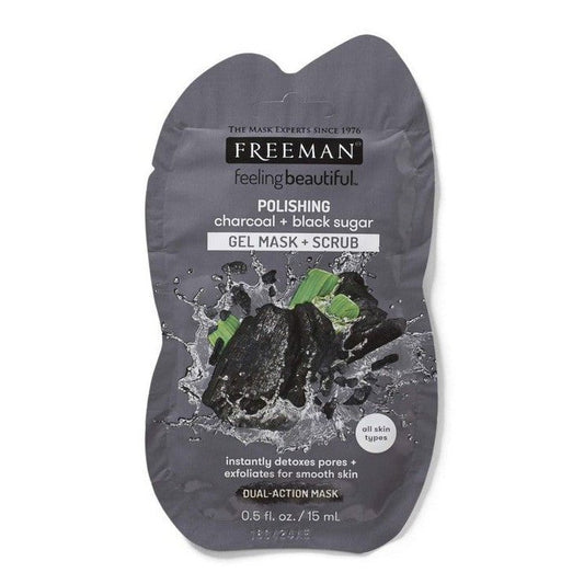 Mascarilla facial Polishing Carbón activado azucar negra