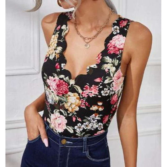 SHEIN Blusa Floral