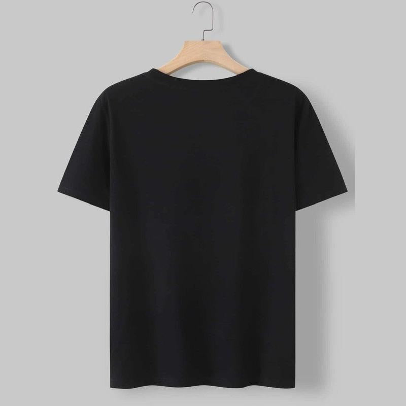 SHEIN Camiseta Frase "It's ADN"
