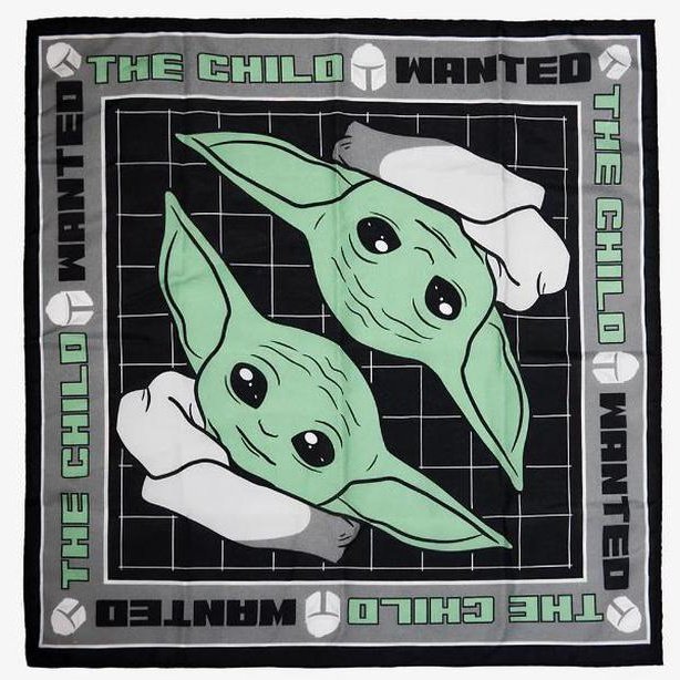 Star Wars Mandalorian, Child Wanted Bandana