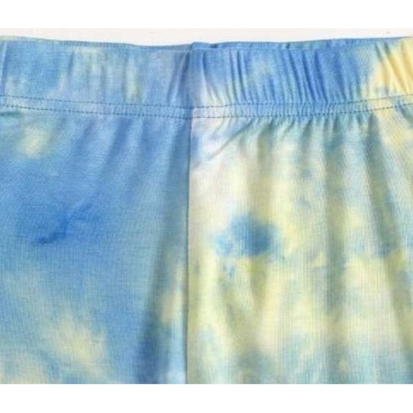 Short tie dye cintura alta
