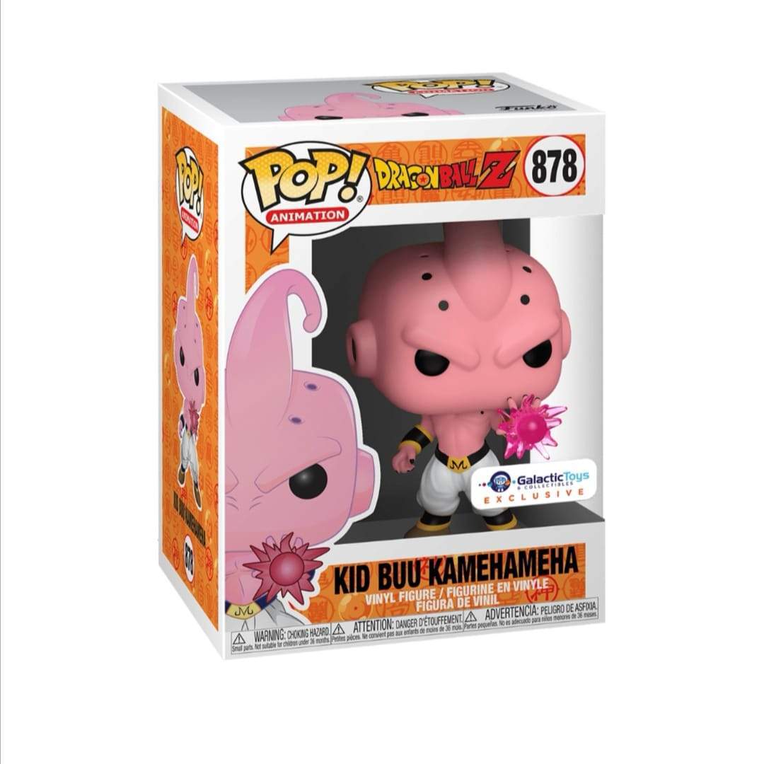 ***Exclusivo*** Funko - 878, Dragon Ball Z, KidBuu Kamehameha