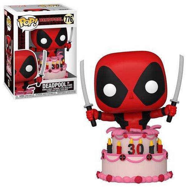 Funko Marvel Deadpool Aniversario en pastel