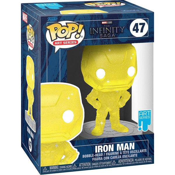 FUNKO Art Series MARVEL Infinity Saga, Iron Man Case Duro Incluído