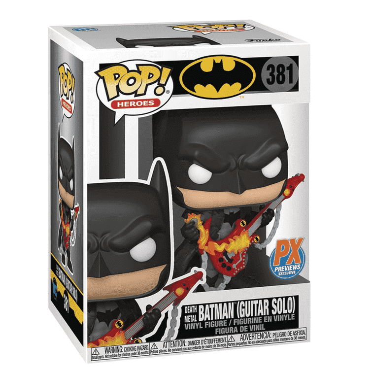 ***Exclusivo***- Funko DC Death Metal Batman Guitar Solo