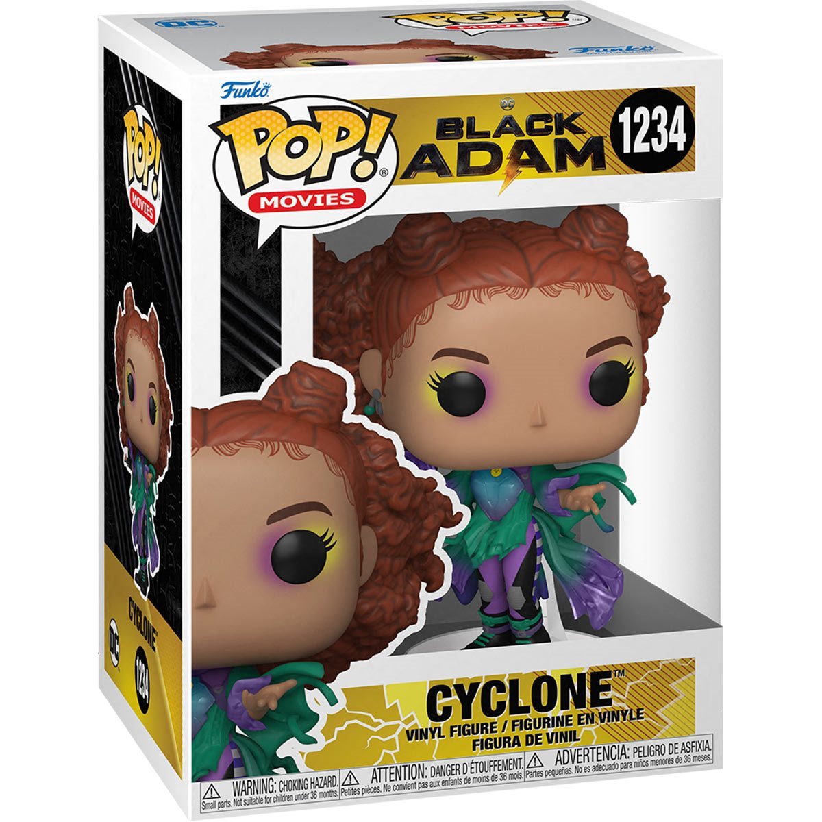 FUNKO - 1234, DC Black Adam, Cyclone