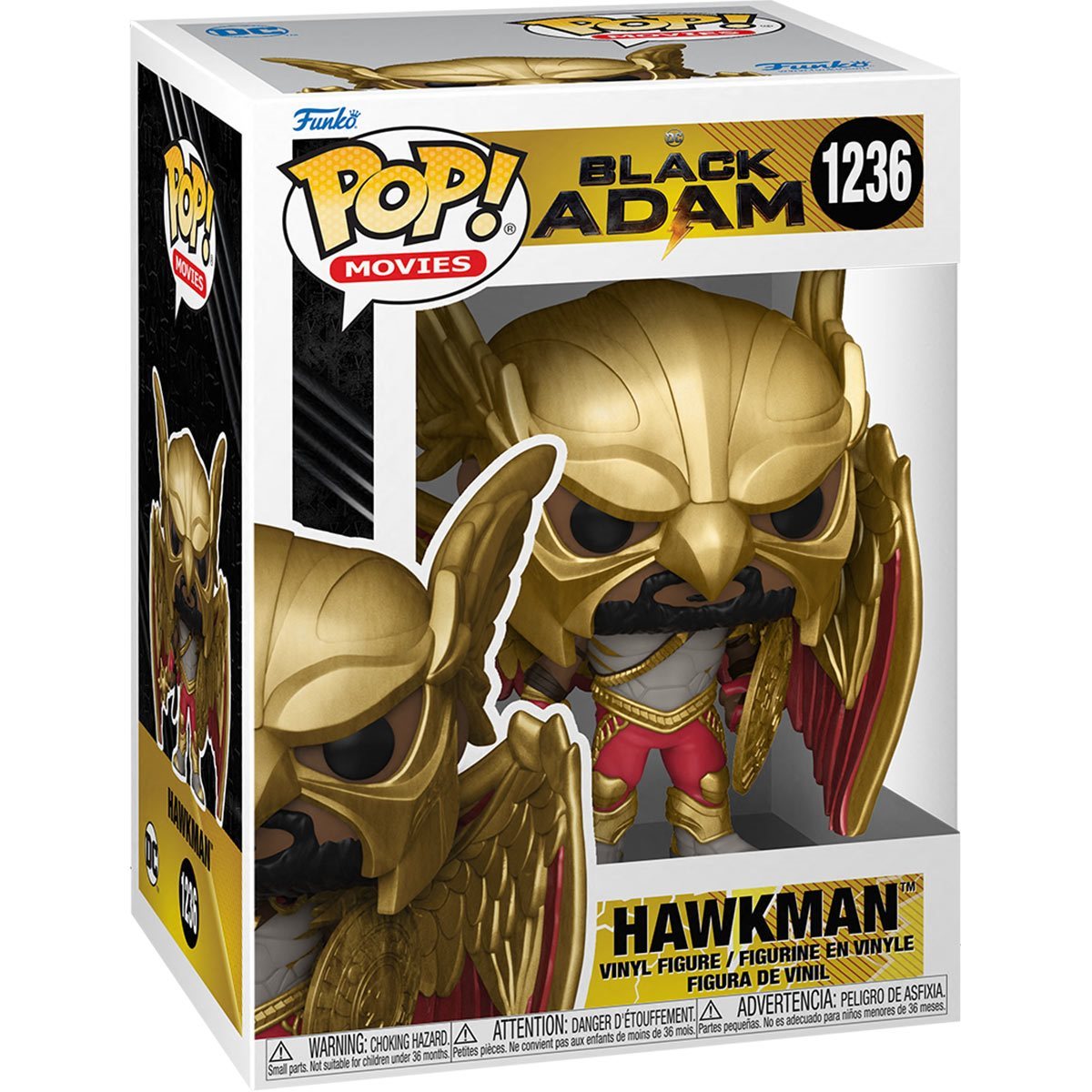 FUNKO - 1236, DC Black Adam, Hawkman