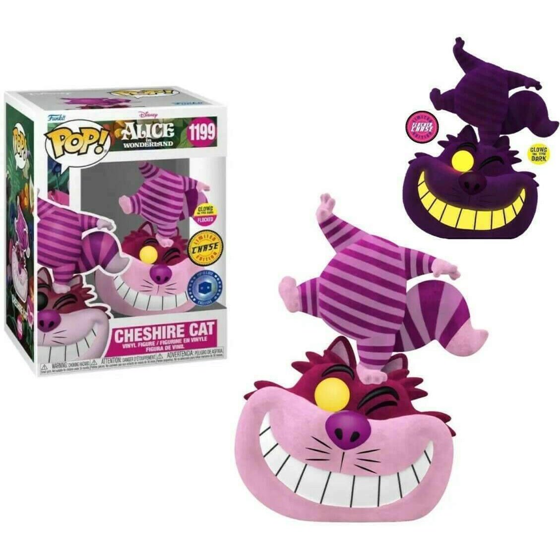 ***CHASE***EXCLUSIVO*** FUNKO - 1199, Disney Alicia en el país de las maravillas, Cheshire Cat