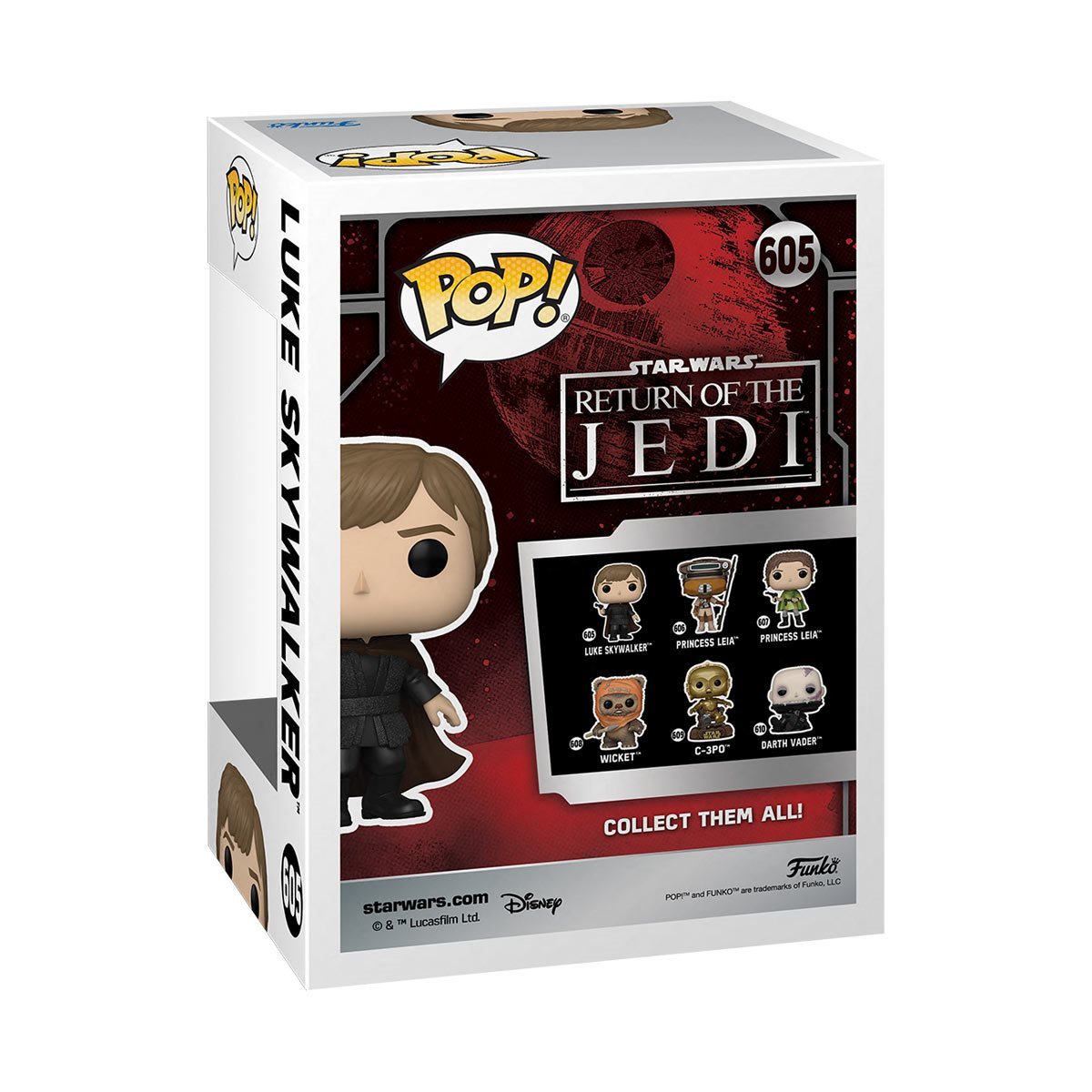 FUNKO - 605, Star Wars, Return of the Jedi 40 Aniversario - Luke Skywalker