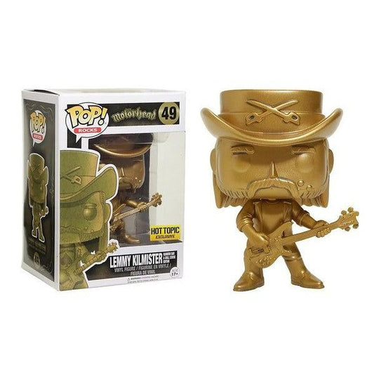 ***Exclusivo*** Funko Motorhead Lemmy Kilmister Dorado