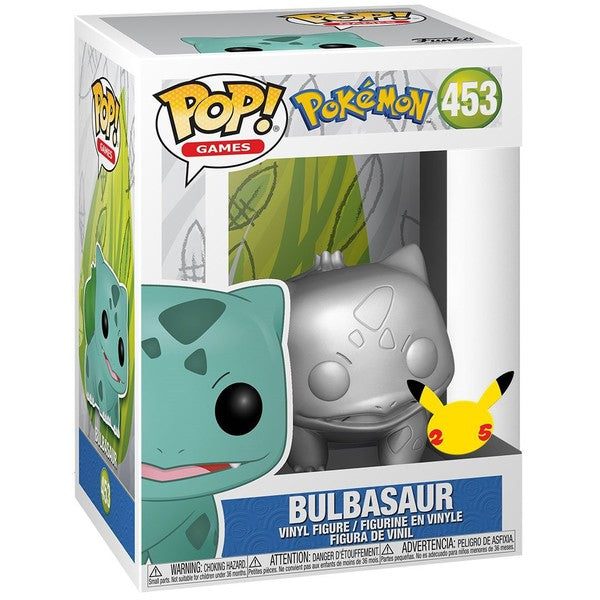 FUNKO Pokémon Bulbasaur Plateado
