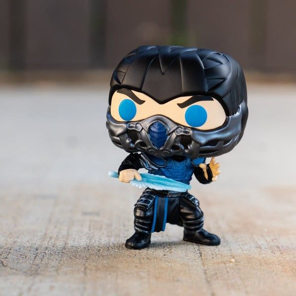 ***EXCLUSIVO*** FUNKO Mortal Kombat, Sub -Zero Brilla en la oscuridad