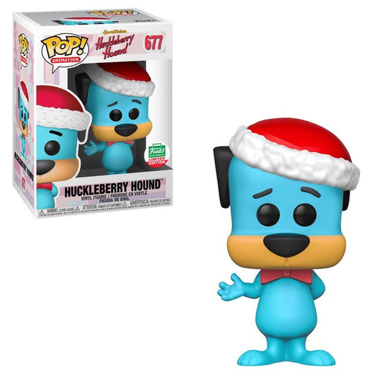 ***Exclusivo*** Funko Hanna Barbera Huckleberry Hound Gorro de Navidad