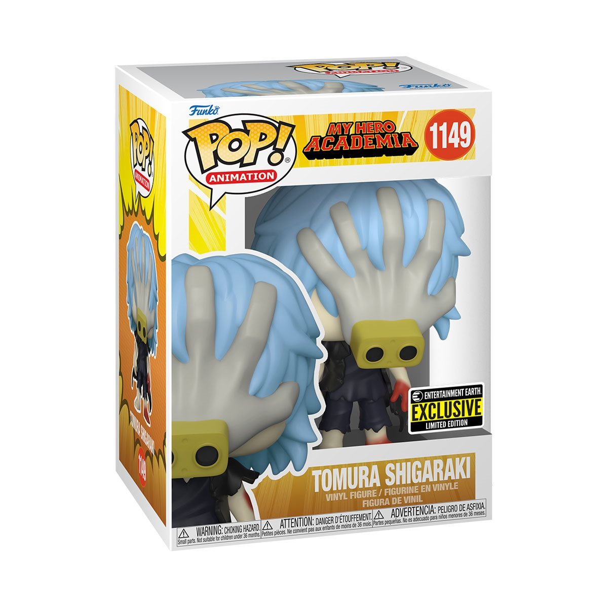 ***EXCLUSIVO*** FUNKO - 1149, My Hero Academia - Shigaraki Pop! Vinyl Figure - EE Excl.