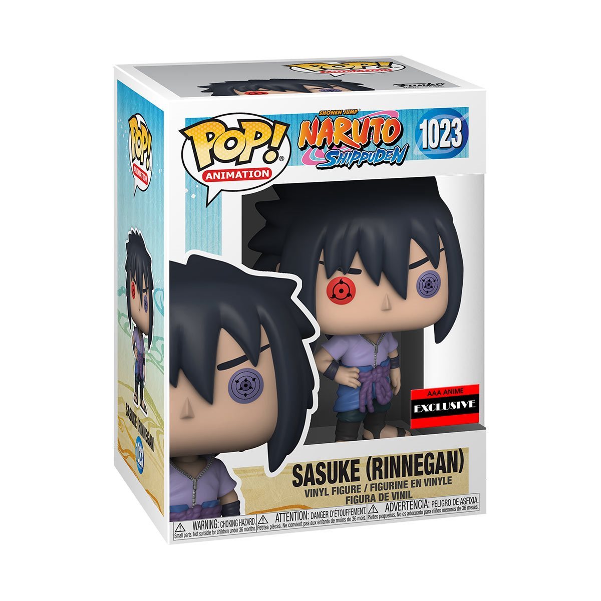 ***EXCLUSIVO***FUNKO NARUTO SHIPPUDEN Sasuke Rinnegan