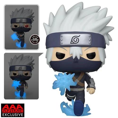 ***EXCLUSIVO*** FUNKO - 1199, Naruto Young Kakashi Hatake with Chidori (Brilla en la Oscuridad)