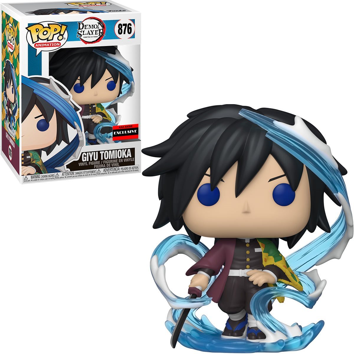***EXCLUSIVO***FUNKO - 876, Demon Slayer - Giyu Tomioka