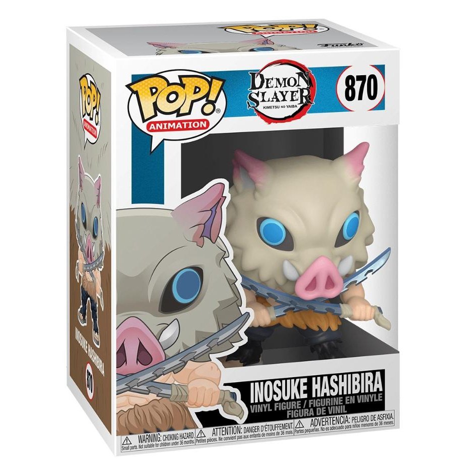 FUNKO - 870, Demon Slayer: Kimetsu no Yaiba - Inosuke Hashibira