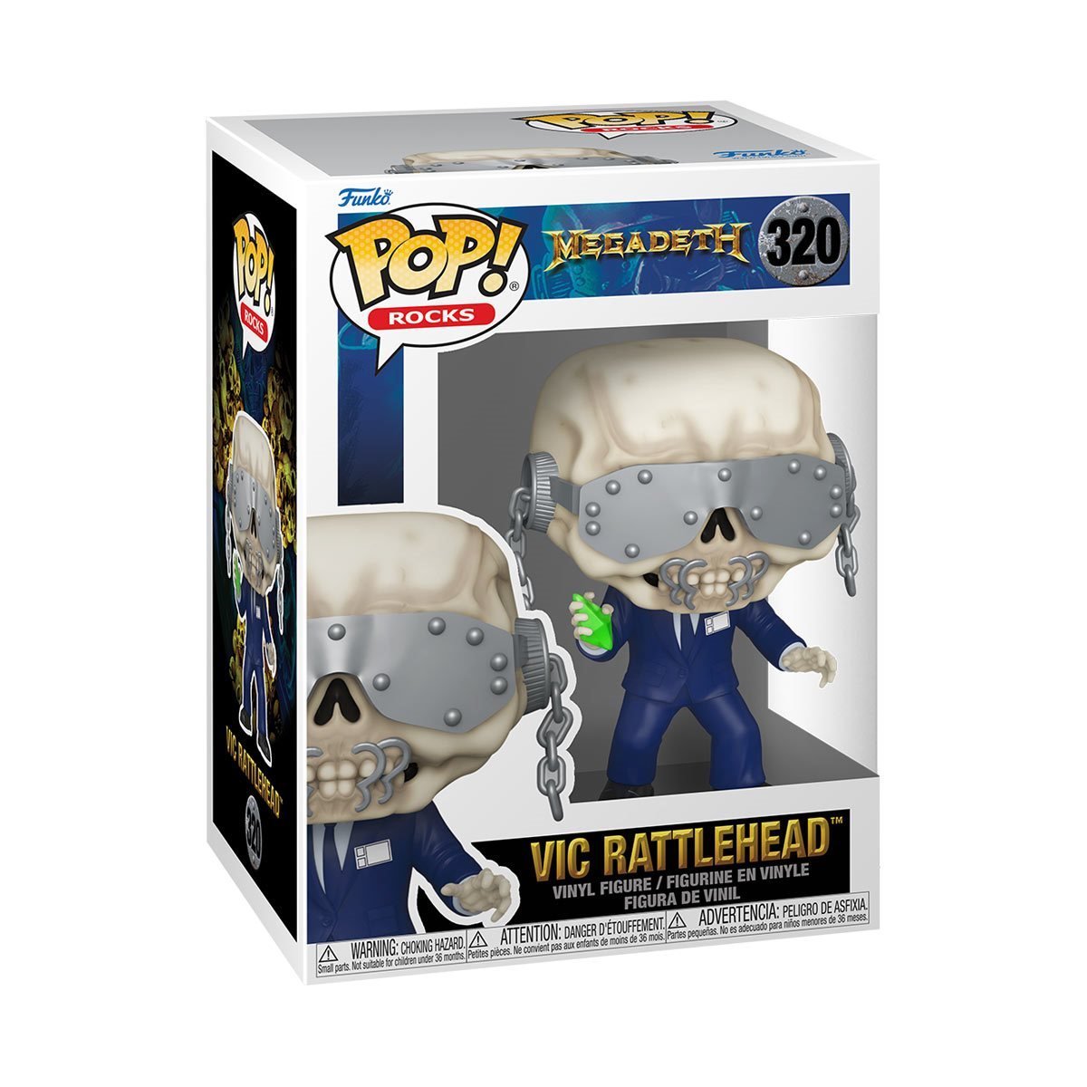 FUNKO - 320, Megadeth - Rick Rattlehead