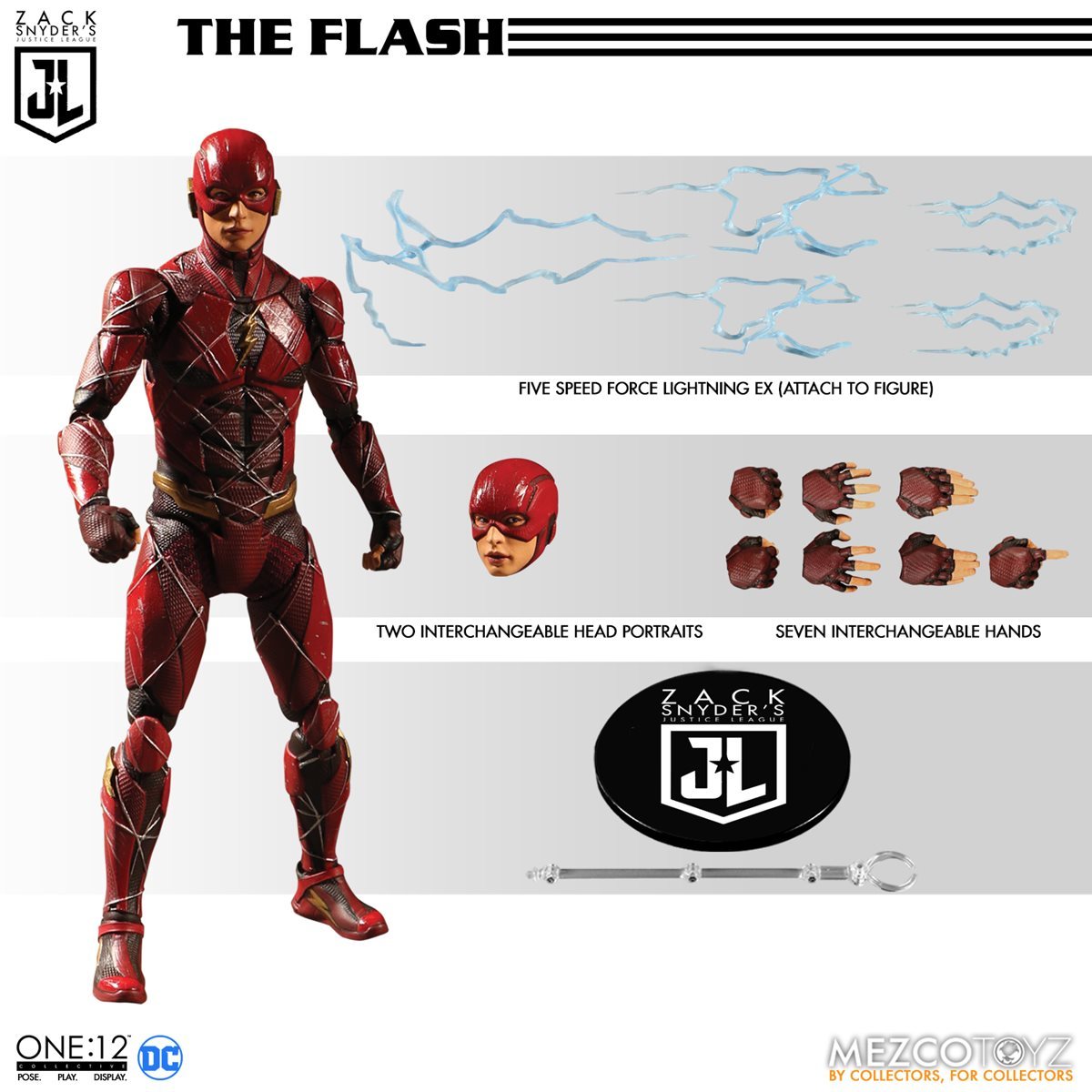 Justice League Snyder's Deluxe Set (escala 1:12)