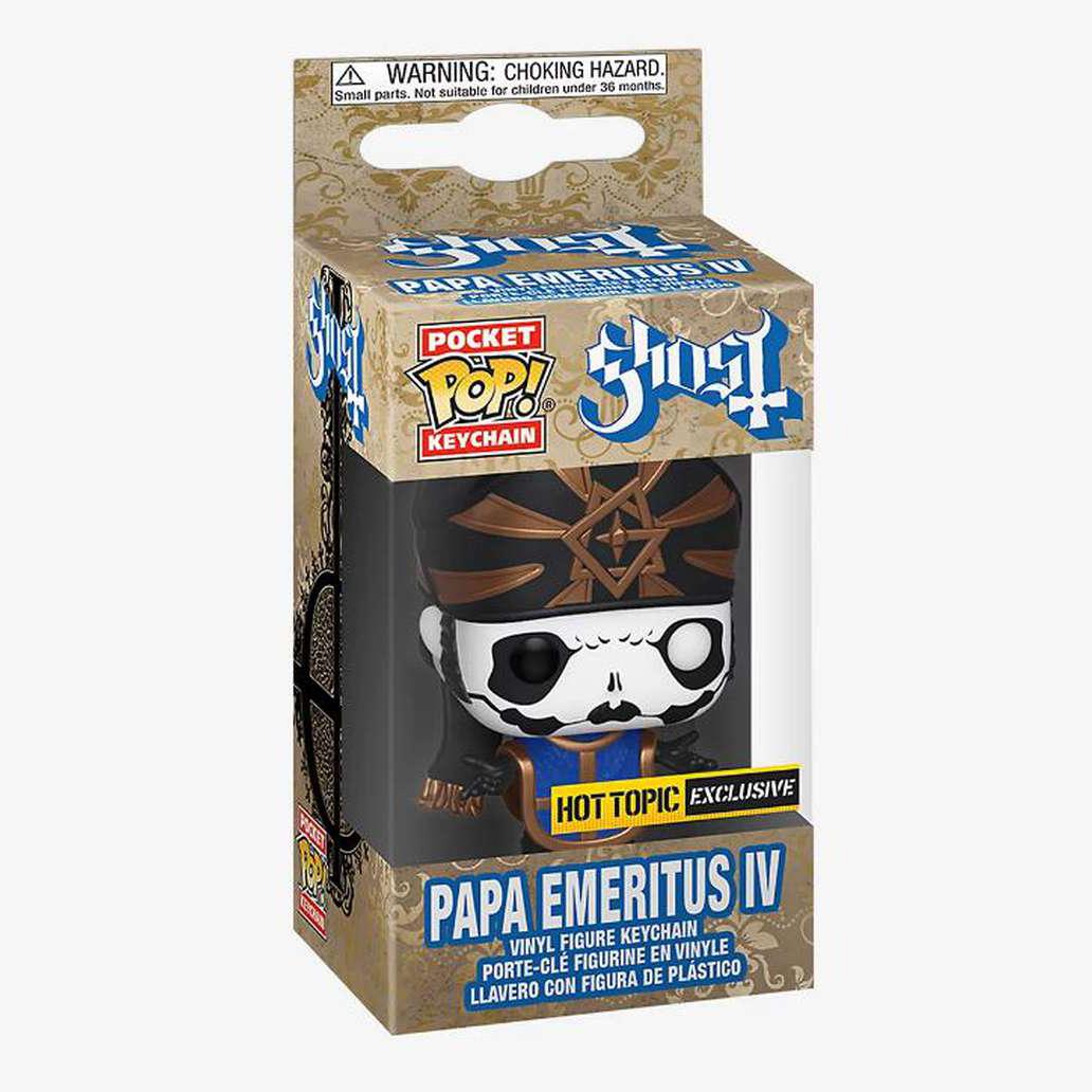 ***Exclusivo*** Funko-Llavero, Ghost-Papa Emeritus IV