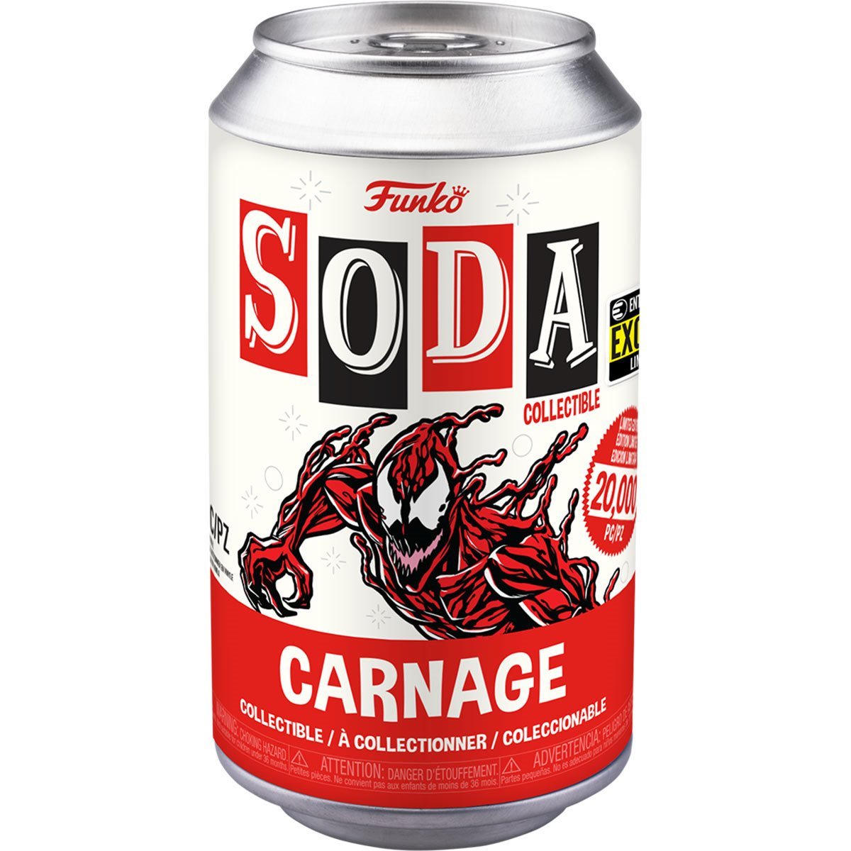 ***EXCLUSIVO*** Funko - Soda - Carnage (Puedes obtener un CHASE!!!)