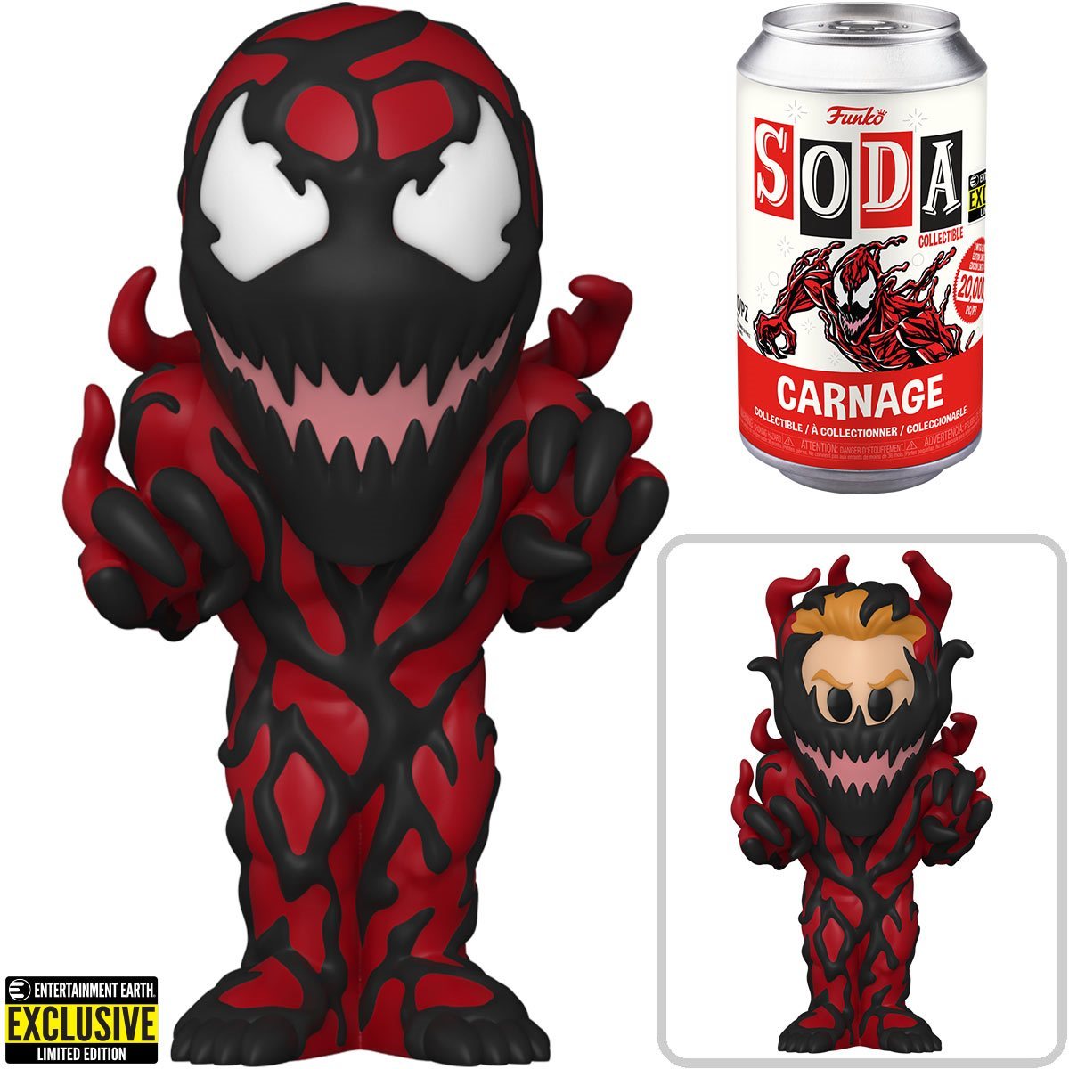 ***EXCLUSIVO*** Funko - Soda - Carnage (Puedes obtener un CHASE!!!)