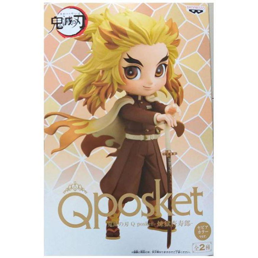 Demon Slayer: Kimetsu no Yaiba Kyojuro Rengoku Figura coleccionable Qposket version