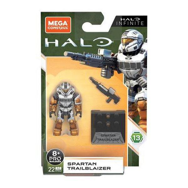 MegaConstrux Halo Heroes Mini Figura Spartan Trailblazer Serie