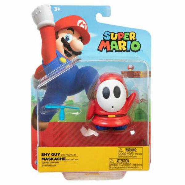Super Mario Shy Guy con Helice Figura escala