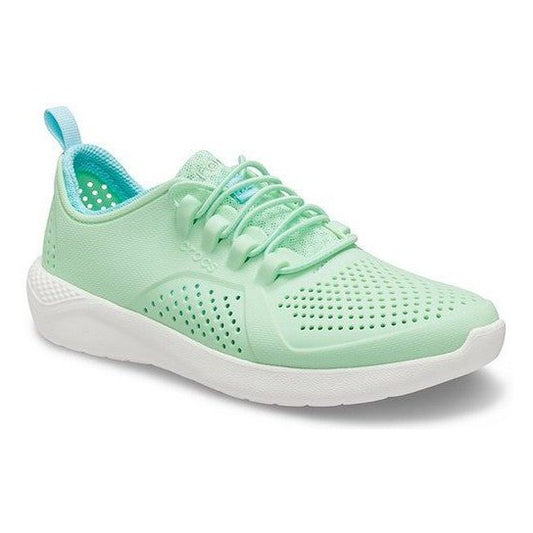 Crocs Niños LiteRide™ Pacer; Menta Blanco