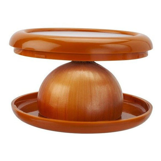 Contenedor cobertor flexible para cebollas.