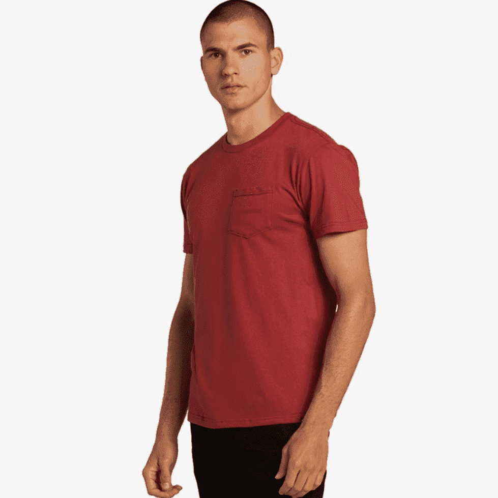 Camiseta Quiksilver False Face Society Color: Rojo Talla