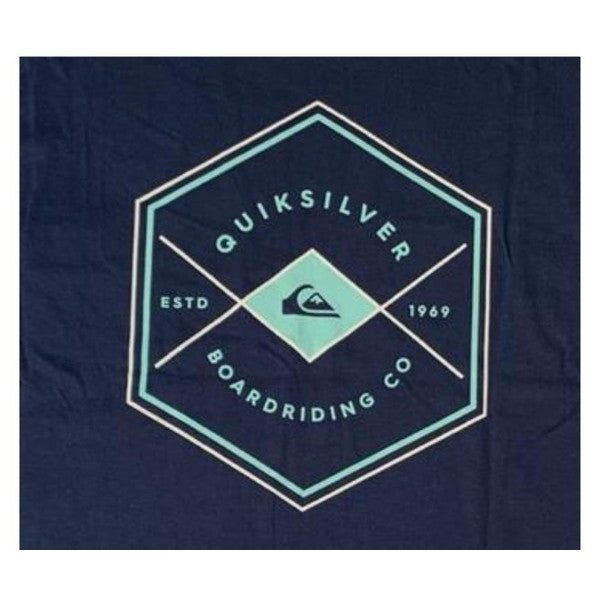 Camiseta Quiksilver Hexa Gone MT Color Azul Talla