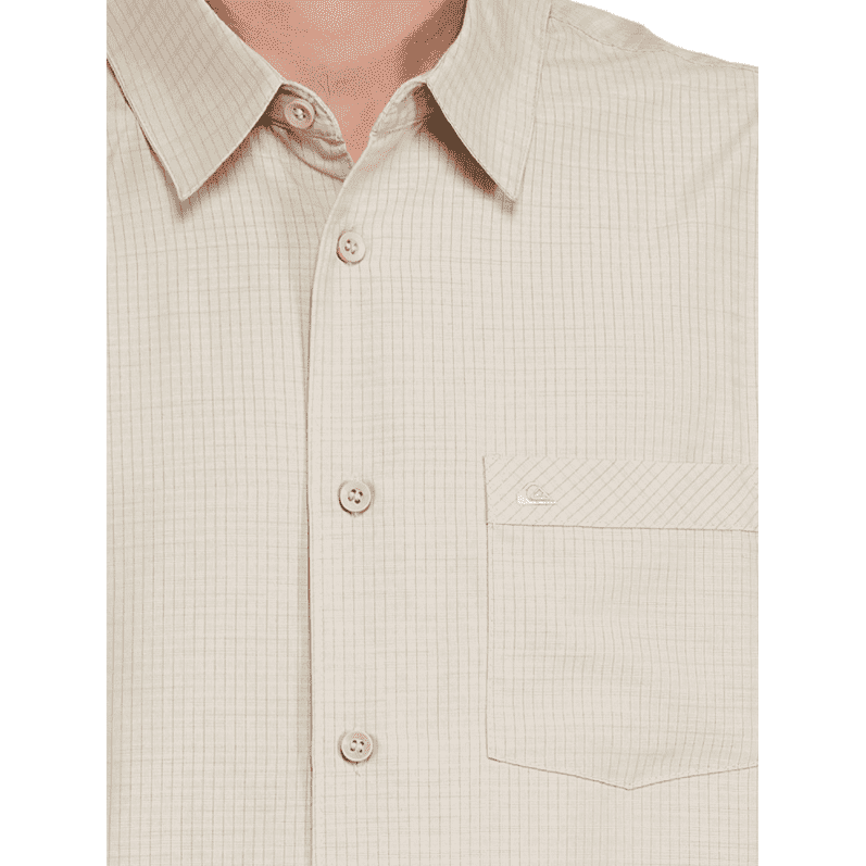 Camisa Quiksilver Waterman Centinela Color: Beige
