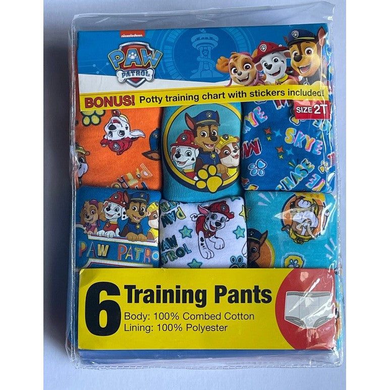 Nickelodeon PAW Patrol Calzoncillos de Entrenamiento Paquete Talla