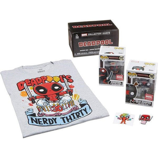 Marvel Deadpool Aniversario Caja Collectors Corps Marzo