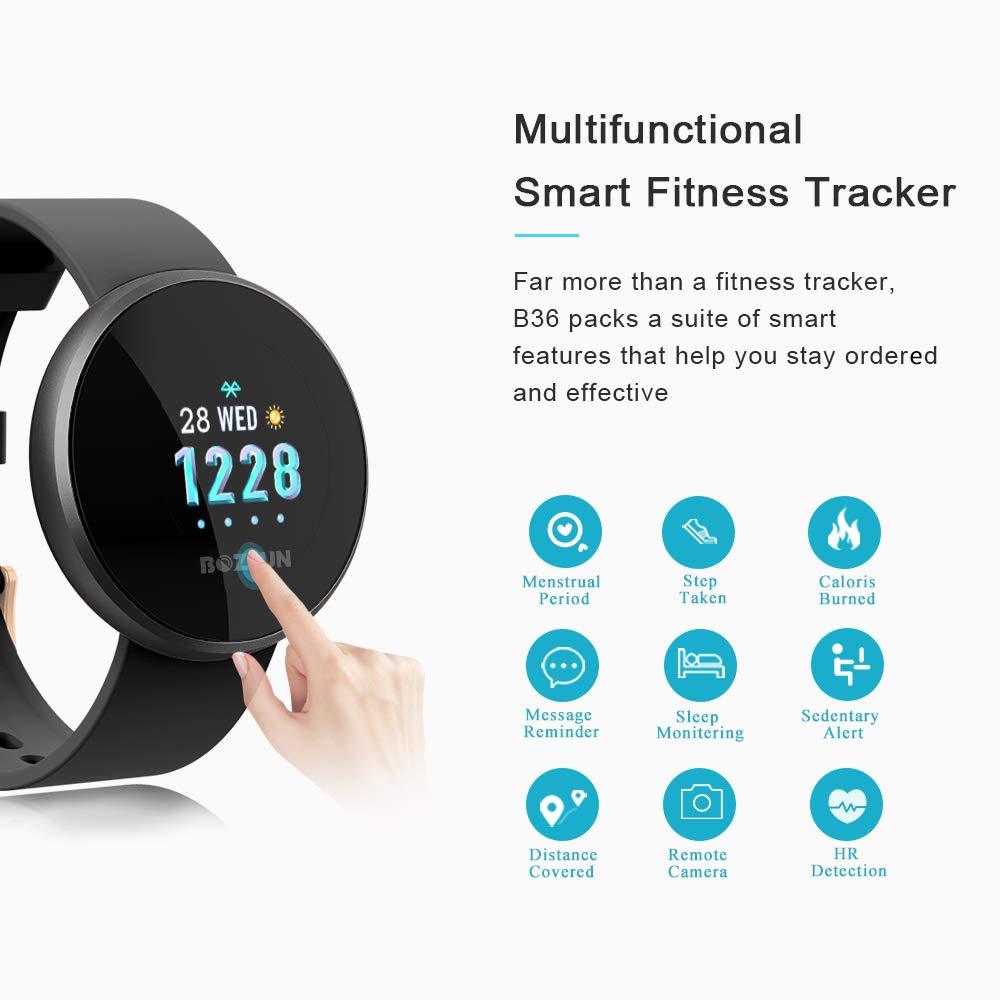 BOZLUN Smart Watch para Android / iPhones, Color: Negro - The Gift Shop Costa Rica