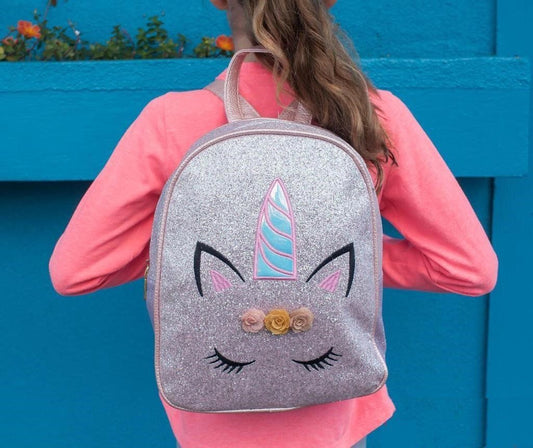 Bolso de espalda Unicornio, color rosado brillante - The Gift Shop Costa Rica